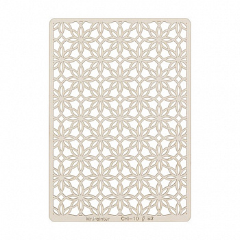 Чипборд картонный "Mr.Painter" CHI-10/82 Витраж 11.5 см х 16.5 см 1 шт