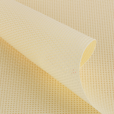 Канва К03 "Gamma" Aida №11 100% хлопок 50*50 см цвет: кремовый