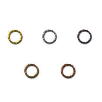 Кольцо для бус "Zlatka" R-08 d=4 мм, 50шт. № 05 под медь