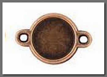 Основа MFB-01 "Zlatka" 1,2х1,8 см 10 шт. под медь