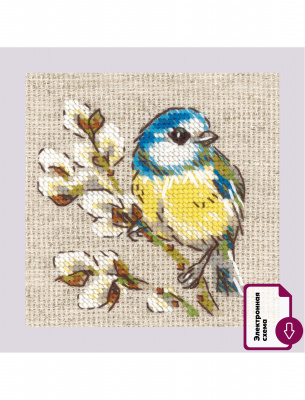 Набор для вышивания «Риолис» 2244 Синичка 10*10 см