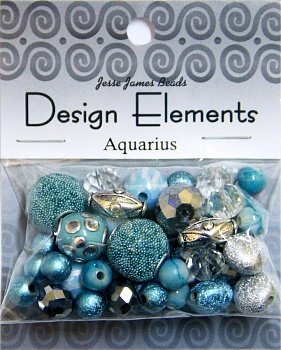 Набор декоративных бусин "Design Elements" 5895 Водолей