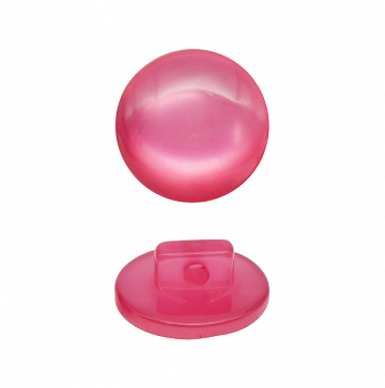 Пуговица в тубе на ножке 0311-0573 цвет розовый 18 L уп/36шт