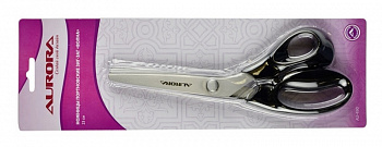 Ножницы зиг-заг «Волна», 23 см, шаг зубчика 7 мм, Aurora