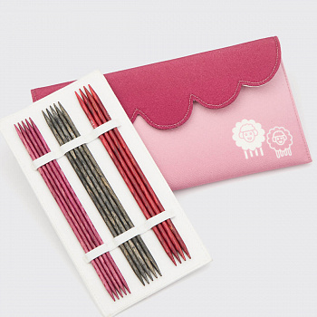 Набор деревянных носочных спиц (для начинающих) Starter 20 см Dreamz KnitPro 200642