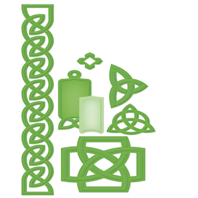 Набор ножей Spellbinders® Shapeabilities® "Кельтские узоры"