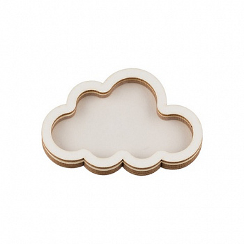 Чипборд  "Mr.Painter" CHI-27 "Шейкер" Облако  8 х 5 см 1шт.