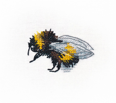 Набор для вышивания «Овен» 1456 "Мохнатый шмель" 5,5х3,5см