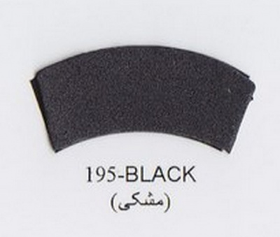 Фоамиран иранский ЭВА арт.195(22) лист 60х70см, цвет черный уп./ 2 листа