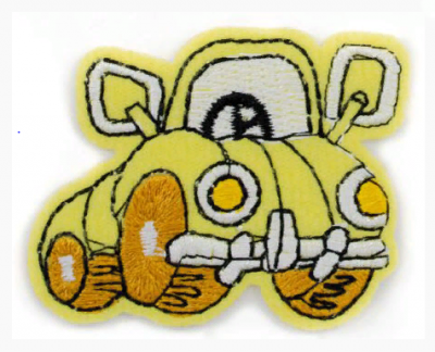 Термоаппликация LA339 Beige 55 х 45 мм упак/5 шт