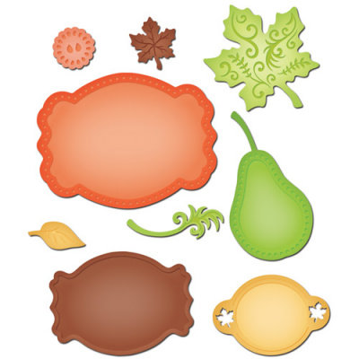 Набор ножей Spellbinders® Shapeabilities® "Садовый урожай"