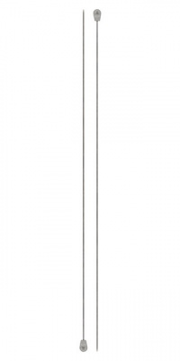 Спицы GAMMA прямые MKP-R металл d 1.2 мм 35 см