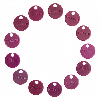 Метки для спиц 12шт KnitPro, 10702