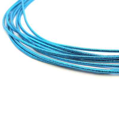 Канитель, металлик, KAN/MM1,5-04 яркая лазурь