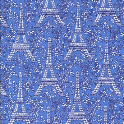 Ткань 100% хлопок, ширина 110 см, Michael Miller CX1248-BLUE-D