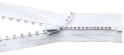 Молнии Трактор "GAMMA" ТА-4 G304ST р/м 60 см. (белая)