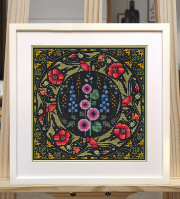 Набор для вышивания «Овен» 1690 "Разноцветье" 31 х 31 см 