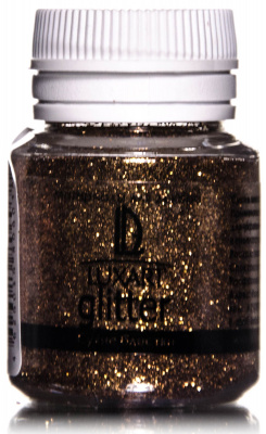 Декоративные Блестки LuxGlitter Бронза 20 мл