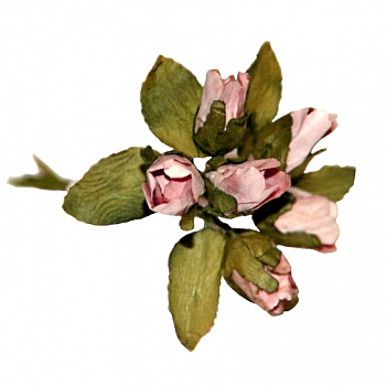 Декоративный букетик "Рукоделие" DKB051B Розы (темно-розовый)