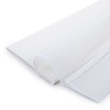 Крепированная бумага "Blumentag" REP-43 50 см х 2 м 20 г/м2 5 шт. цв.20 белый