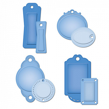 Набор ножей Spellbinders® Shapeabilities® "Теги в рамке 1"