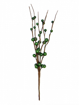 Декоративный букетик "Рукоделие" (темно-зеленый), DKB203C