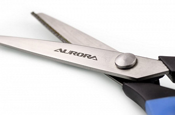 Ножницы зиг-заг 23 см, шаг зубчика 3.5 мм, Aurora AU 491