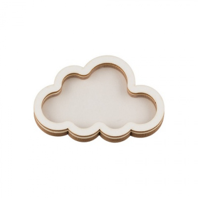 Чипборд  "Mr.Painter" CHI-27 "Шейкер" Облако  8 х 5 см 1шт.