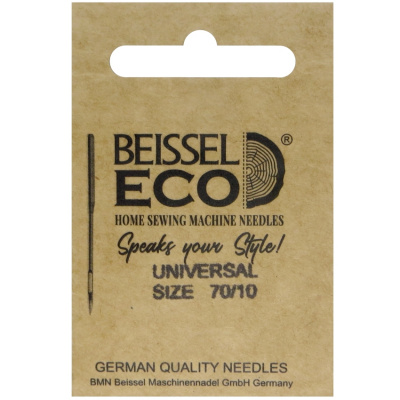 Иглы д/бытовых швейных машин Универсальные (Universal), 5 шт, № 70, 130-705 H/крафт, BEISSEL