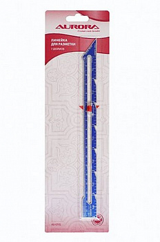 Линейка для разметки "Aurora" 7 дюймов