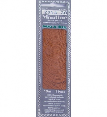 Мулине Спираль «Madeira»100% хлопок, 10 м 2214