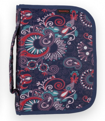 Органайзер для спиц и крючков "Gamma" OGN-02 ткань нейлон 27.5 см №02 огурцы