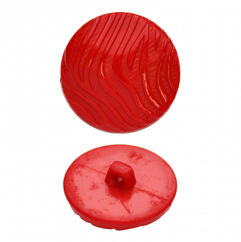 Пуговицы в тубе 5633  на ножке 28мм (18-1664 красный) 12 шт.