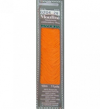 Мулине Спираль «Madeira»100% хлопок, 10 м 0204