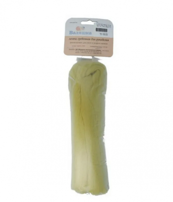 Гребенная лента  LG_Wool Fine (ЛГ_Шерсть Тонкая) 100г  цв.345 липа