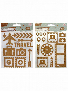 Набор пробковых стикеров «Рукоделие», NPS-01 