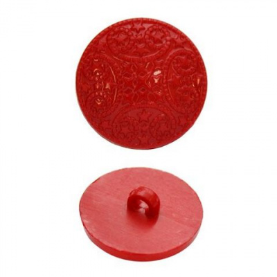 Пуговицы в тубе 58867  на ножке 25мм (160 бордо) 36шт.