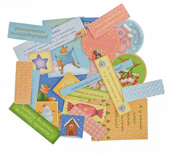 Декоративные элементы "Mr.Painter" DSK Карточки, 25 шт. (160705 Вместе веселее!)