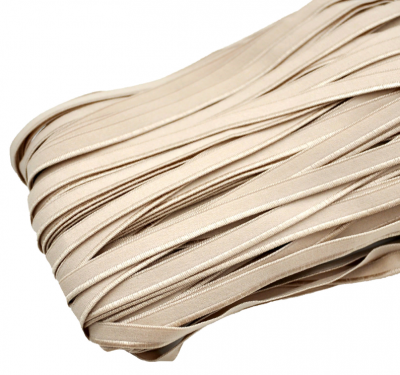 STD/100 эластичная отделочная лента 8 мм х 50 м, серо-бежевый