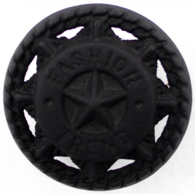 Пуговицы в тубе "Колибри" ME 307 Black 18 L (11 мм) 36шт.