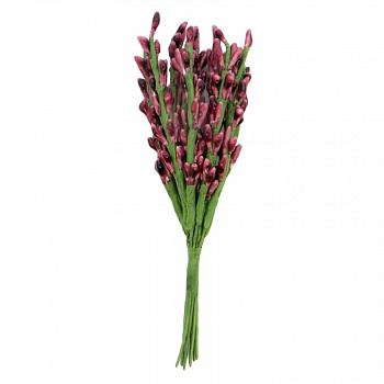 Декоративный букетик "Рукоделие" DKB022F old pink  (т.розовый)