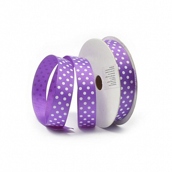 Лента репсовая с рисунком, шир. 15 мм, дл. 9,14 м, TBY.ЛРР.TX-12.2-GX-46