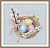 Набор для вышивания «Овен» 1176 Светлой Пасхи,15*15 см