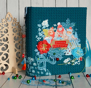 Набор декоративных кисточек "Рукоделие" NKK-01 "Зимний переполох" (8 шт.)