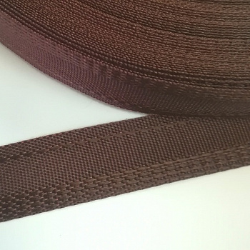 Лента брючная 15 мм, 50 м, 7571/06 коричневый
