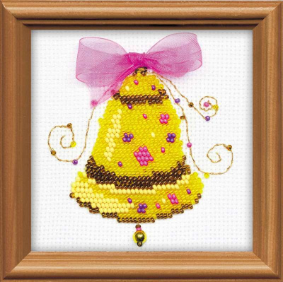 Набор для вышивания «Сотвори Сама» 1222 Счастливый звон,10х10 см