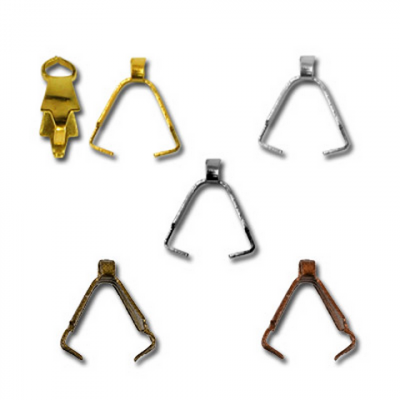 Держатель для бусины "Zlatka" DC-011/5  №4 под бронзу 5шт.