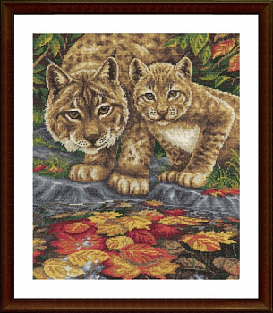 Набор для вышивания «Panna» Ж-1576 Охота у заводи,28*33 см