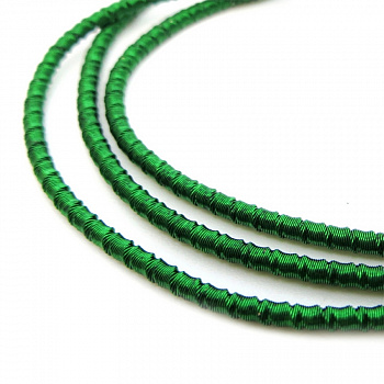 Канитель мягкая, фигурная KAN/LB2-09 матовый, дартмутский зеленый