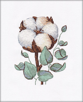 Набор для вышивания «Овен» 1229 Хлопок.(водорастворимая канва,вышивается на одежде)